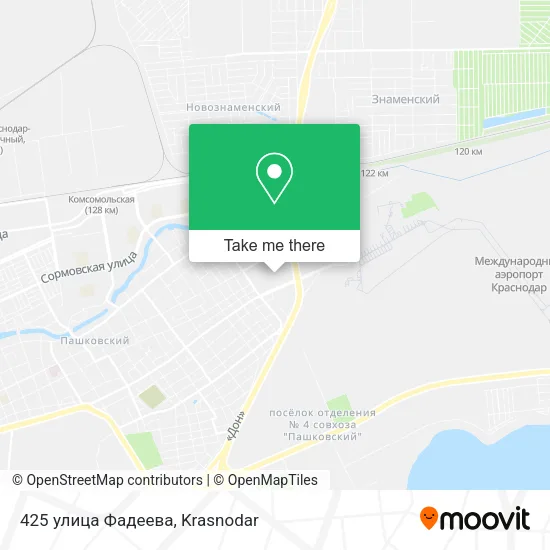 425 улица Фадеева map