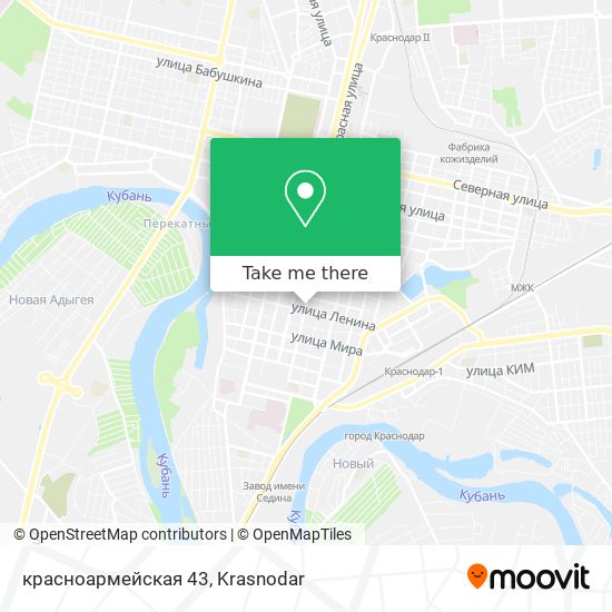 красноармейская 43 map