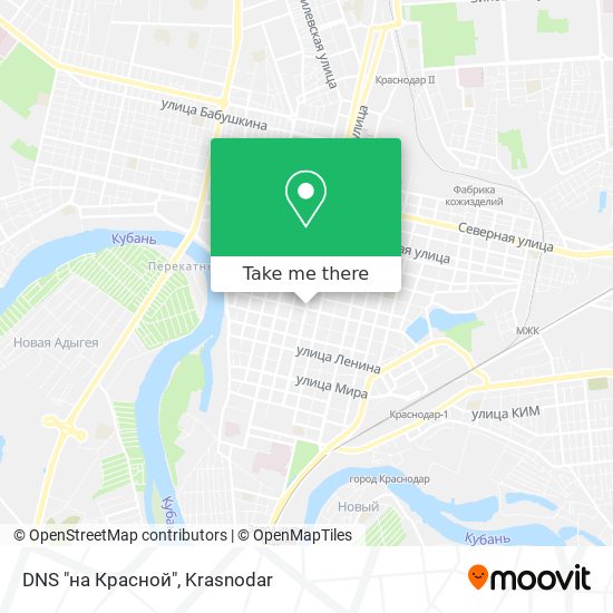 DNS "на Красной" map