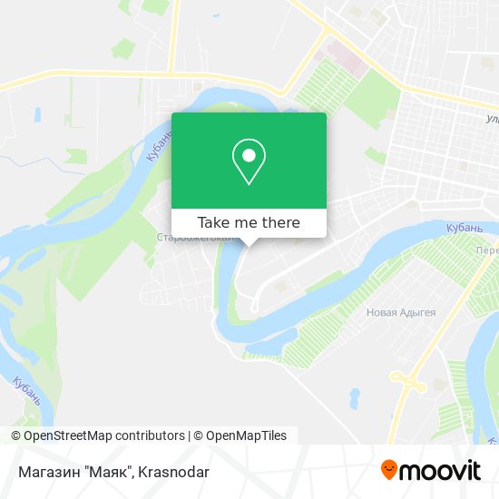 Магазин "Маяк" map