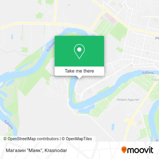 Магазин "Маяк" map