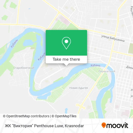 ЖК "Виктория" Penthouse Luxe map