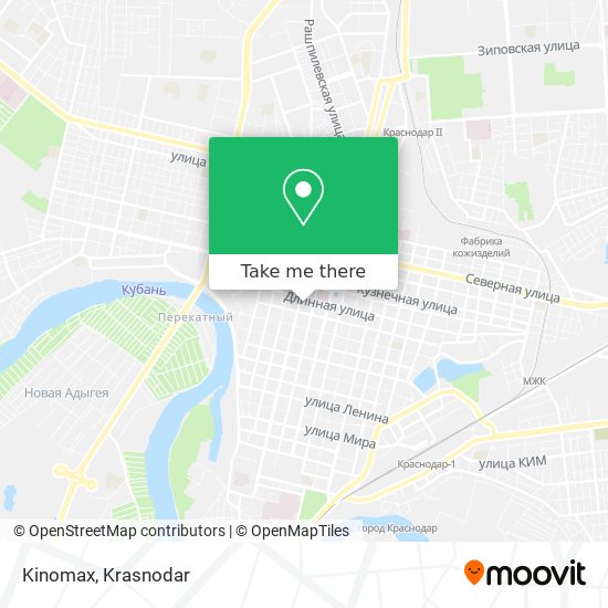 Kinomax map