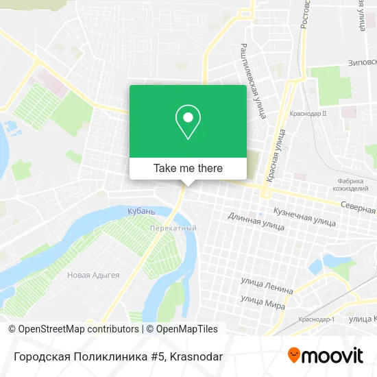 Городская Поликлиника #5 map