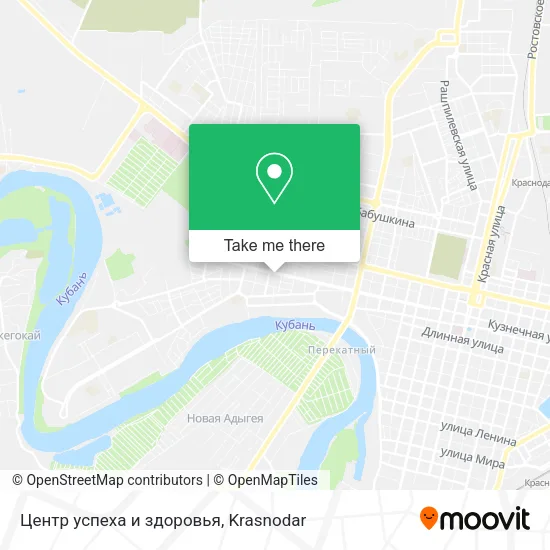 Центр успеха и здоровья map