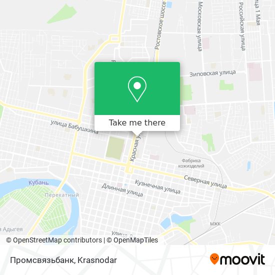 Промсвязьбанк map