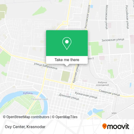 Oxy Center map
