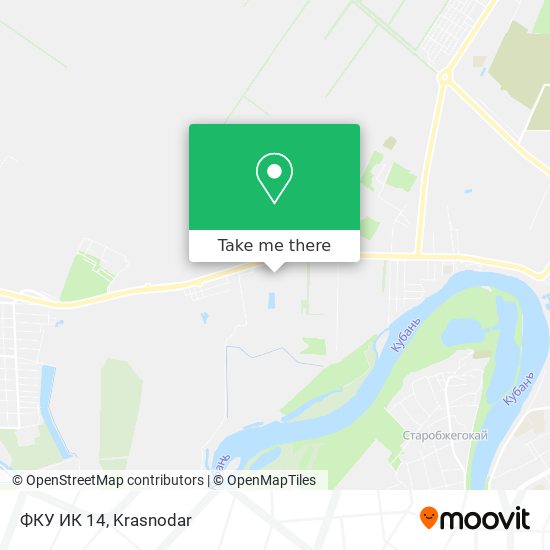 ФКУ ИК 14 map