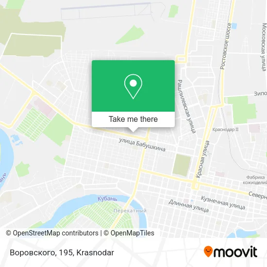 Воровского, 195 map