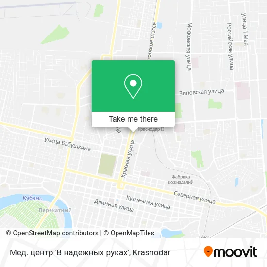 Мед. центр 'В надежных руках' map