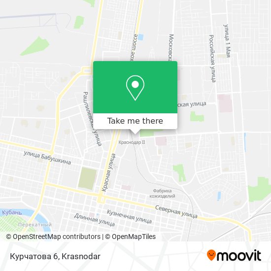 Курчатова 6 map