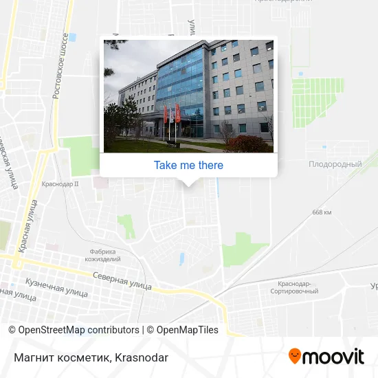 Магнит косметик map