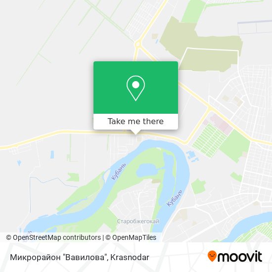 Микрорайон "Вавилова" map