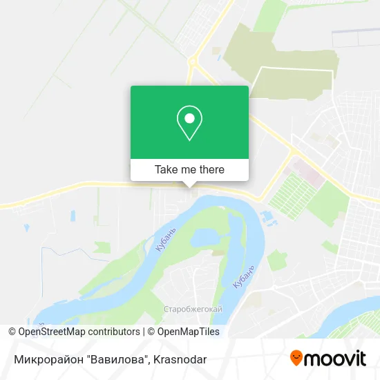 Микрорайон "Вавилова" map