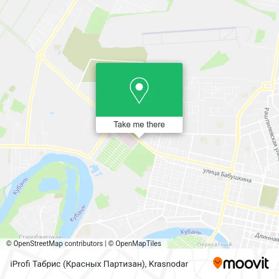 iProfi Табрис (Красных Партизан) map