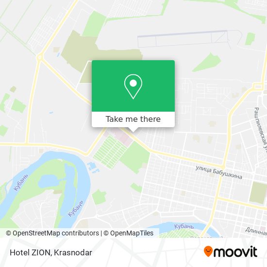Hotel ZION map