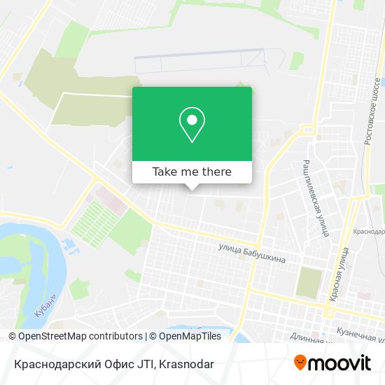 Краснодарский Офис JTI map
