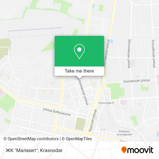 ЖК "Малахит" map