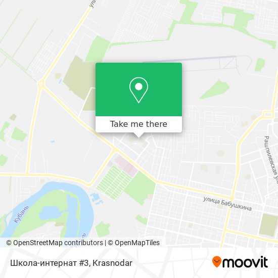 Школа-интернат #3 map
