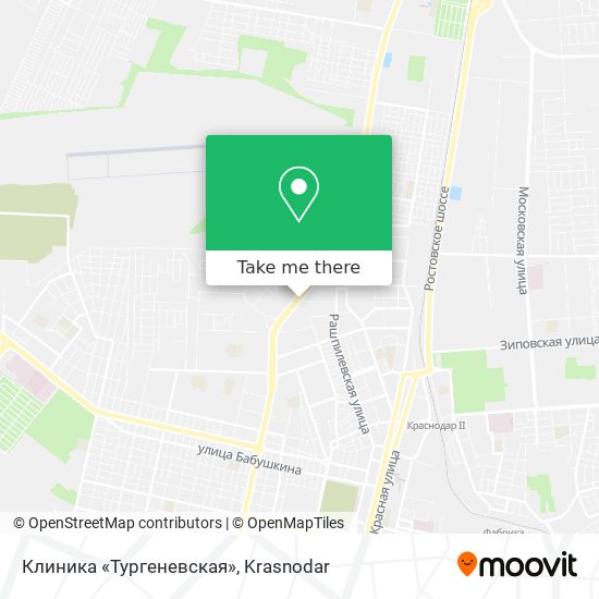 Клиника «Тургеневская» map