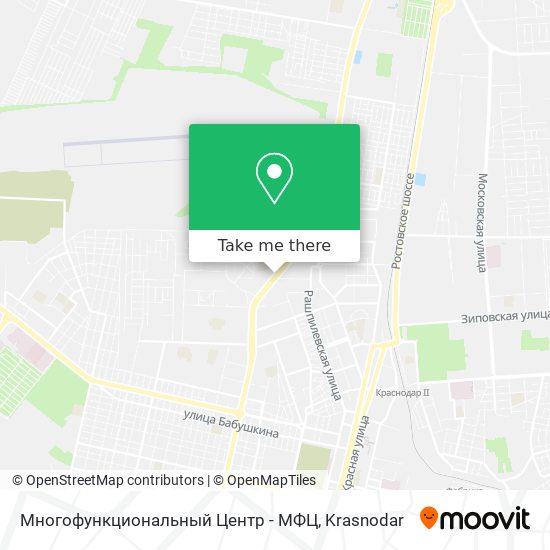 Многофункциональный Центр - МФЦ map