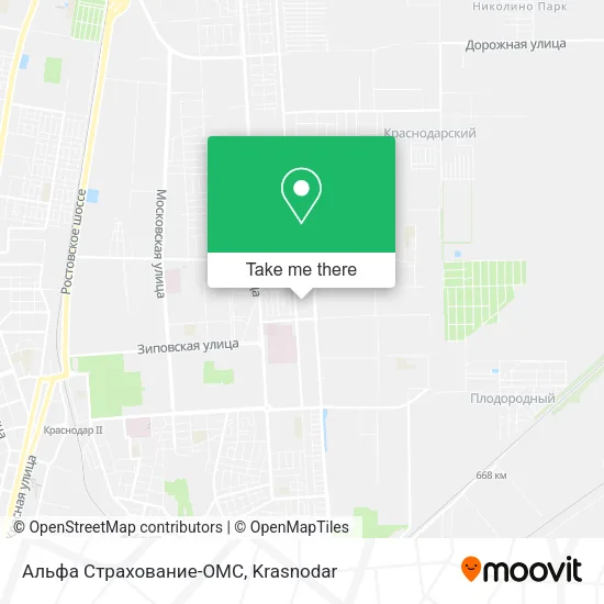 Альфа Страхование-ОМС map