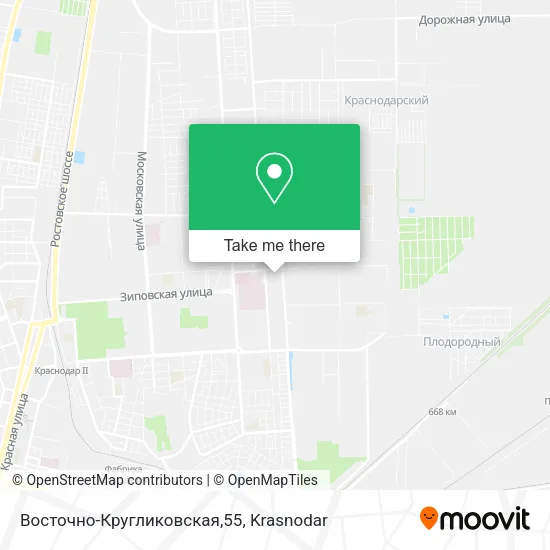 Восточно-Кругликовская,55 map