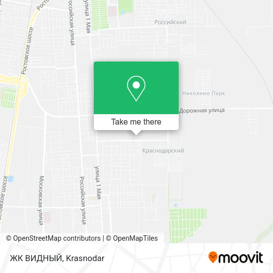 ЖК ВИДНЫЙ map