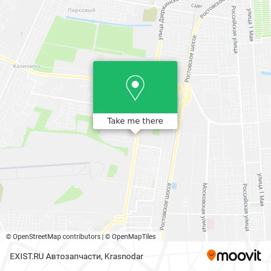 EXIST.RU Автозапчасти map
