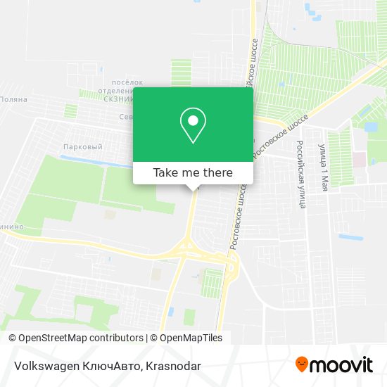 Volkswagen КлючАвто map