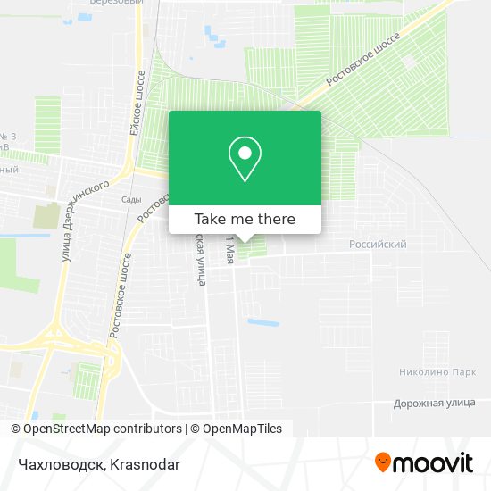 Чахловодск map