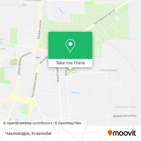 Чахловодск map