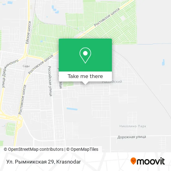 Ул. Рымникская 29 map
