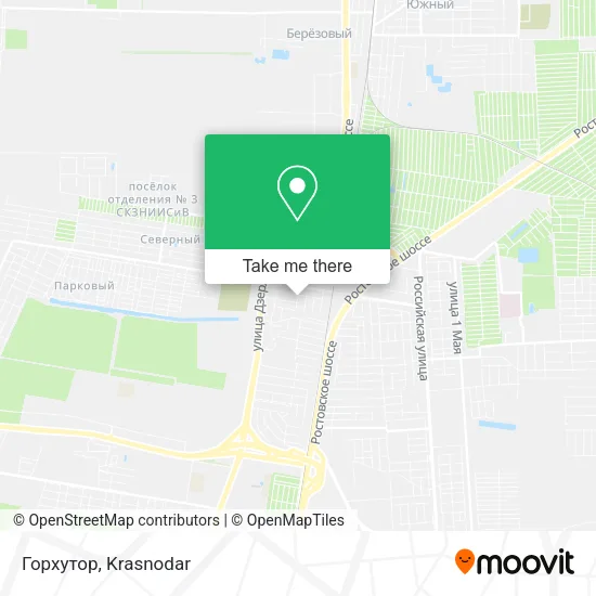 Горхутор map