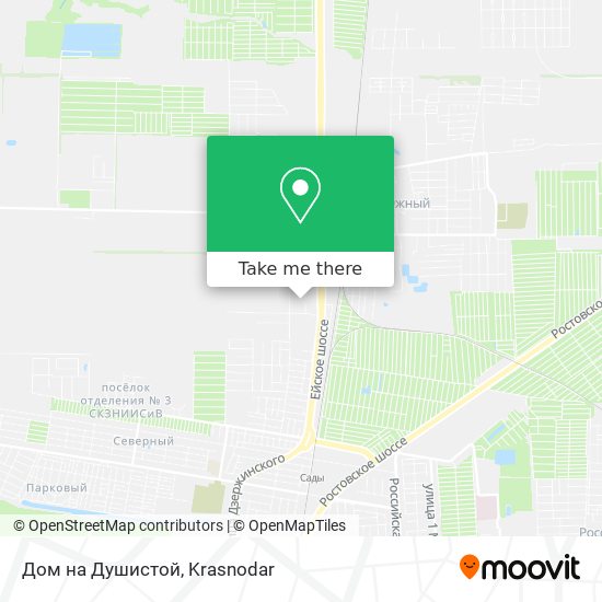 Дом на Душистой map