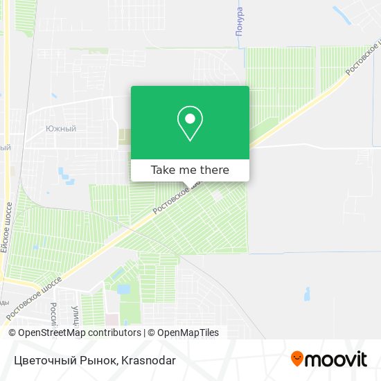 Цветочный Рынок map