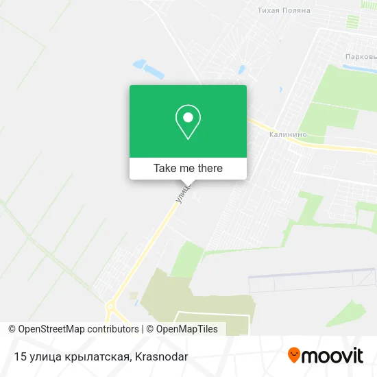 15 улица крылатская map