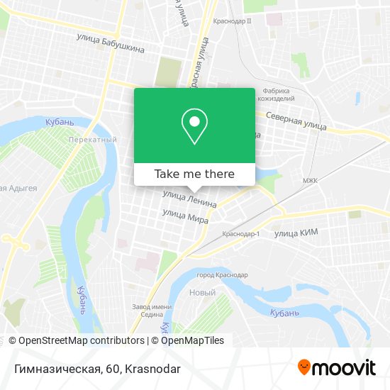 Гимназическая, 60 map