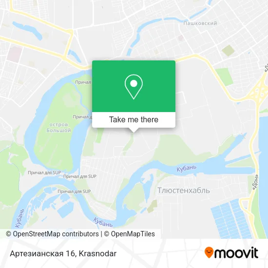 Артезианская 16 map