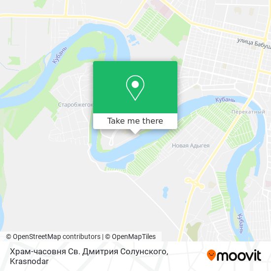 Храм-часовня Св. Дмитрия Солунского map