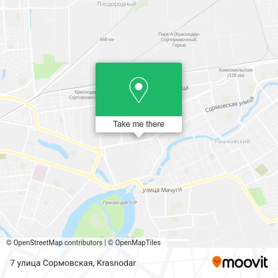7 улица Сормовская map