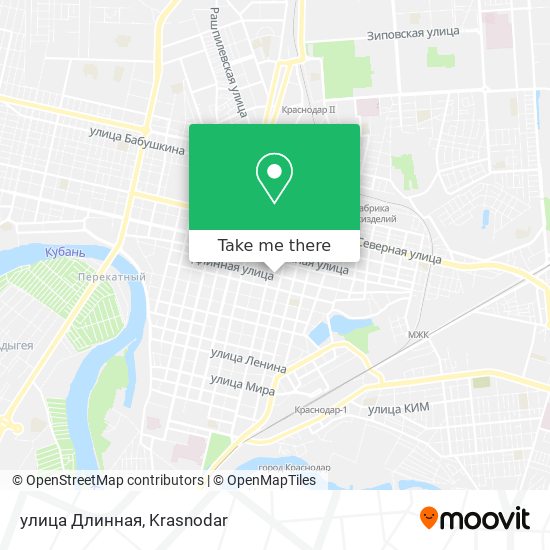 улица Длинная map