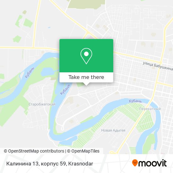 Калинина 13, корпус 59 map