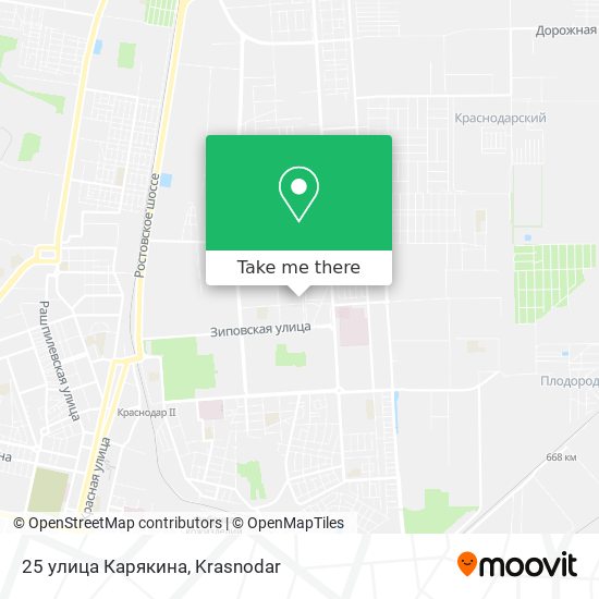 25 улица Карякина map