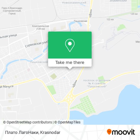 Плато ЛагоНаки map
