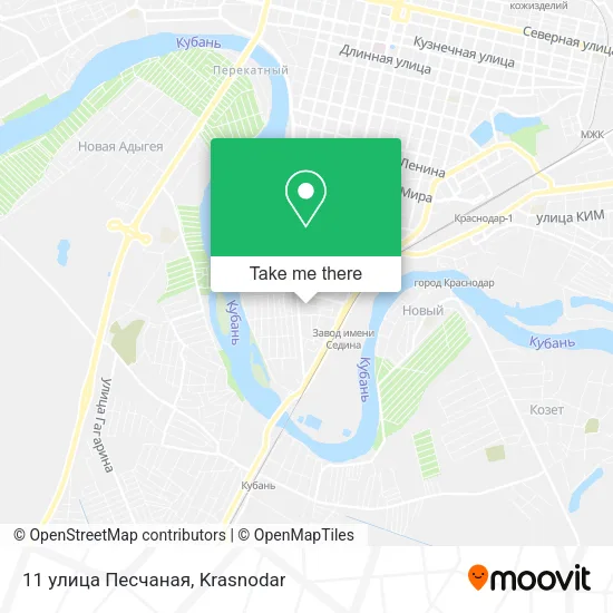 11 улица Песчаная map
