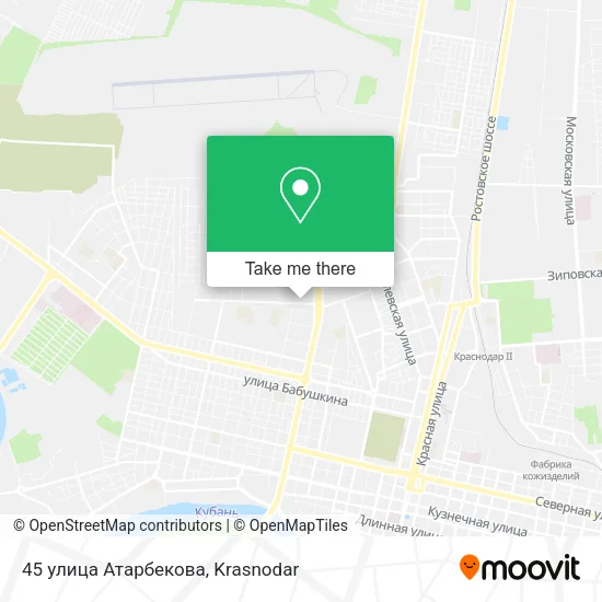 45 улица Атарбекова map