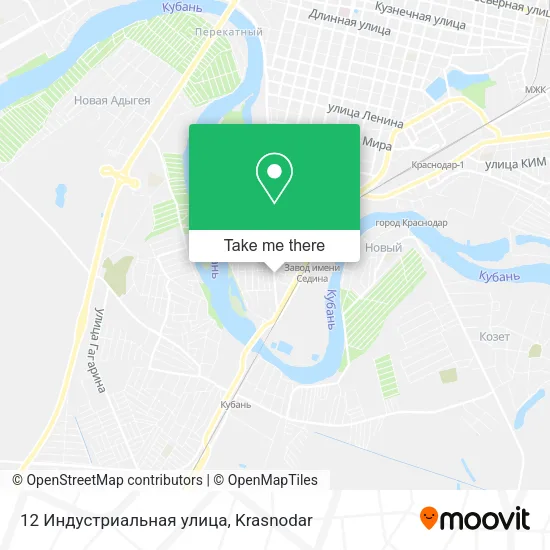 12 Индустриальная улица map