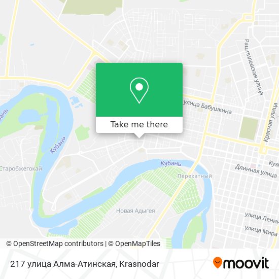 217 улица Алма-Атинская map