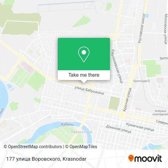 177 улица Воровского map